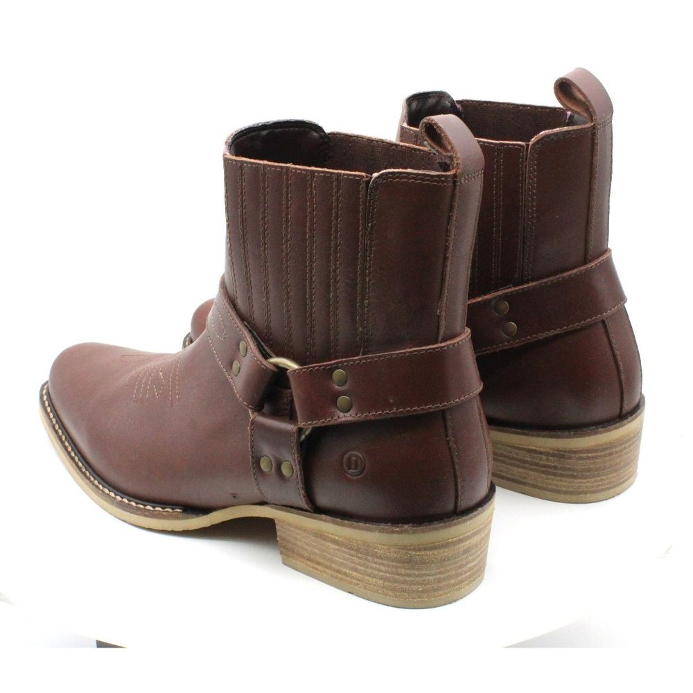 Dingo Men's Black Bart Boots Men's Shoes - Picture 5 of 8